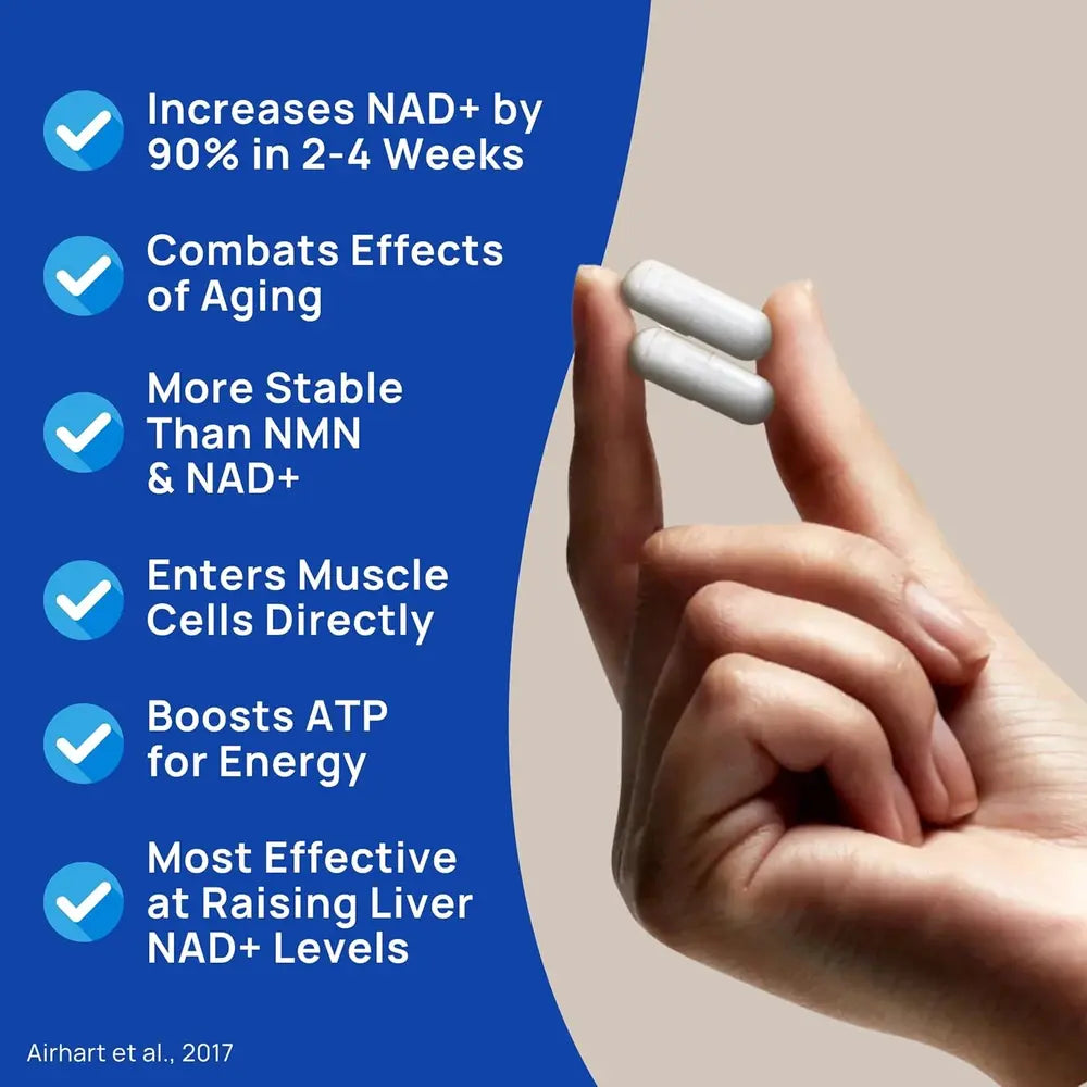 Nicotinamide Riboside 600mg: NAD+ Booster