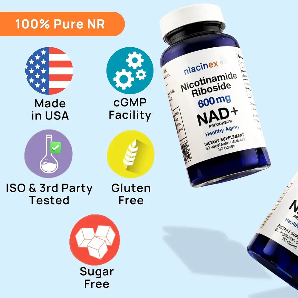 Nicotinamide Riboside 600mg: NAD+ Booster